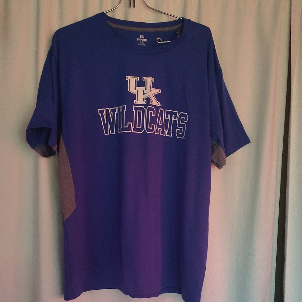 Knights Apparel Blue and Gray Tee